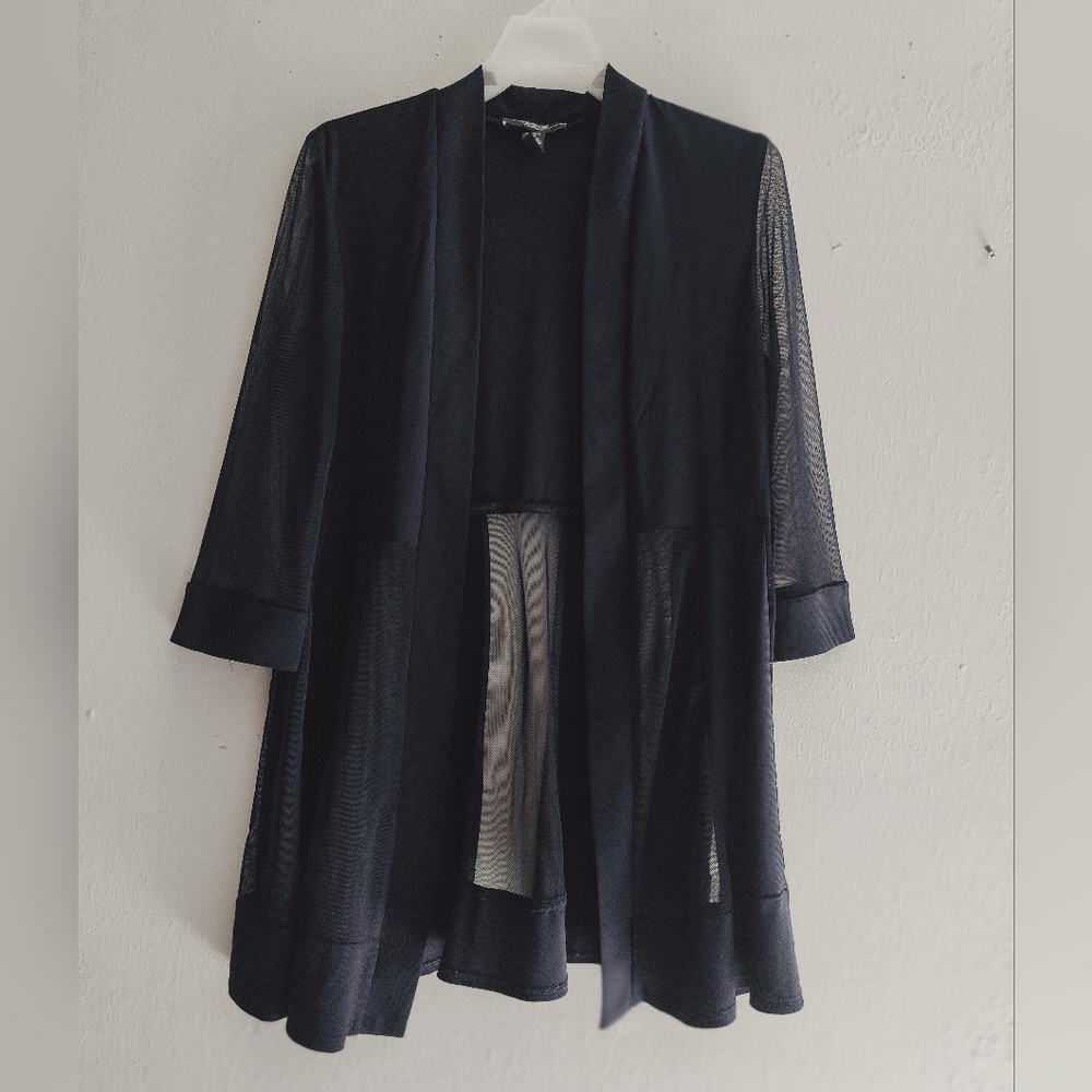 Blue Sheer Open Front Cardigan 💙💙💙